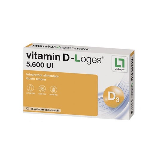 Vitamina D-Loges 15Gel-Tabs