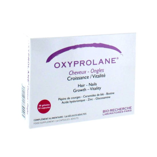 Bio Recherche Oxyprolane Hair And Nails 30caps