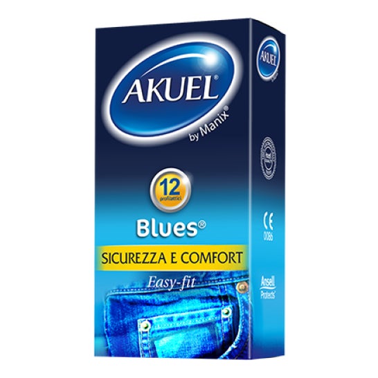 Akuel Blues Preservativos 12uds