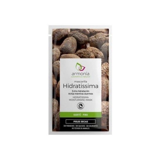 Armonia Mascarilla Hidratisima Karite y Pino 12 Sobres