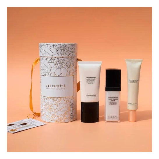 Atashi Cofre Ritual K-Bioferment Sérum + Crema Antiedad Revitalizante Atashi Cofre Ritual K-Bioferment Sérum + Crema Antiedad Revitalizante