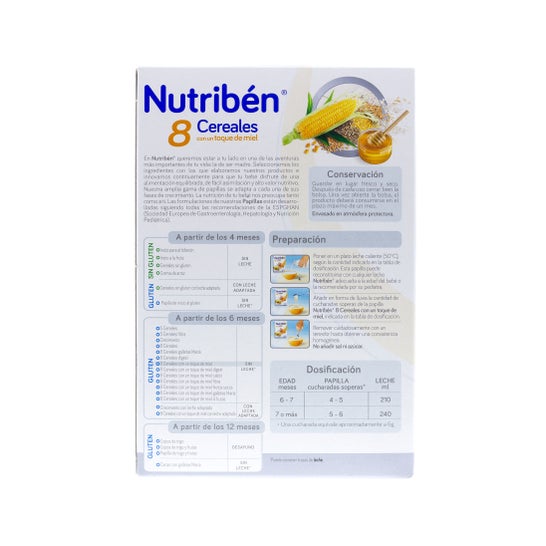 Nutribén® 8 korn og honning 600g