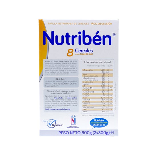 Nutribén® 8 korn og honning 600g