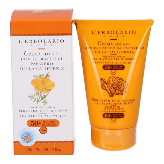 L'Erbolario Sonnencreme Gesicht Körper SPF50+ 125 ml