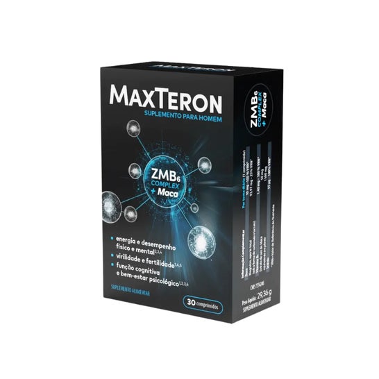 MaxTeron ZMB6 + Maca 30comp