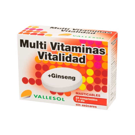Vallesol Multivitaminas + Ginseng 24comp