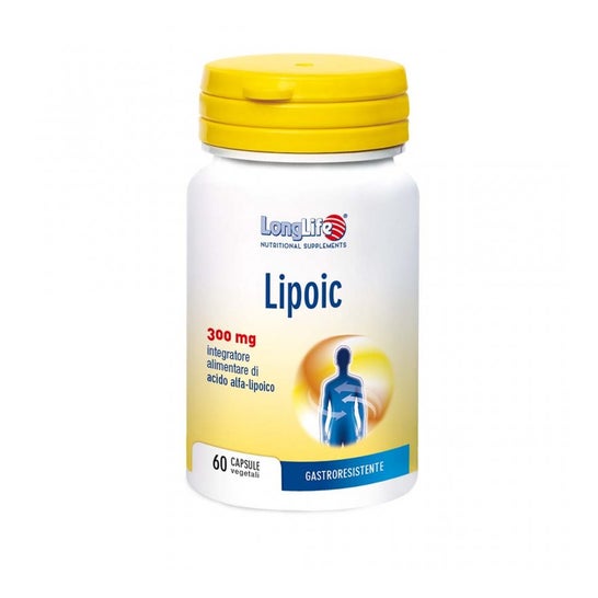 LongLife Lipoica Suplemento Antioxidante 60caps