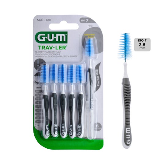 Gum Cepillo Interdental Trav-Ler 1619 6uds