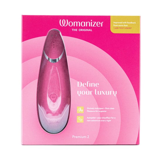 Womanizer Premium 2 Estimulador de Clítoris Frambuesa 1ud