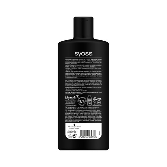 Syoss Rizos Pro Shampoo 440ml