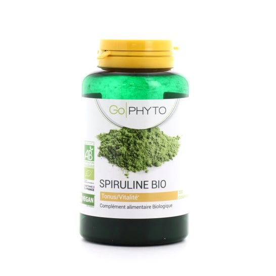 Go Phyto Spirulina Organic 200 kapsler