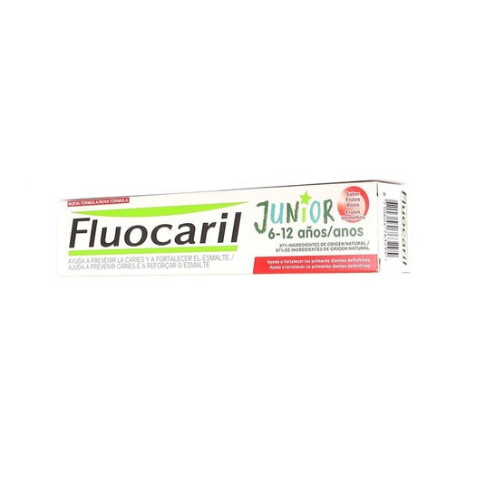 Fluocaryl Paste Junior 75ml Frutti Rossi Frutti Rossi