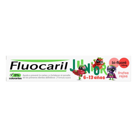 Fluocaril Junior Red Fruits Paste 75ml