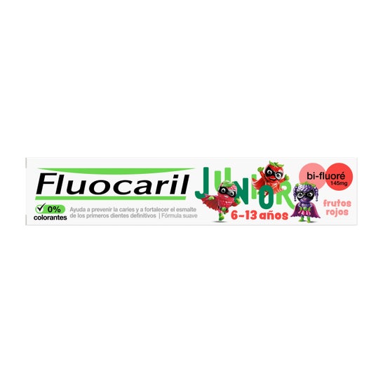 Fluocaril Junior Paste 75ml Red Fruits