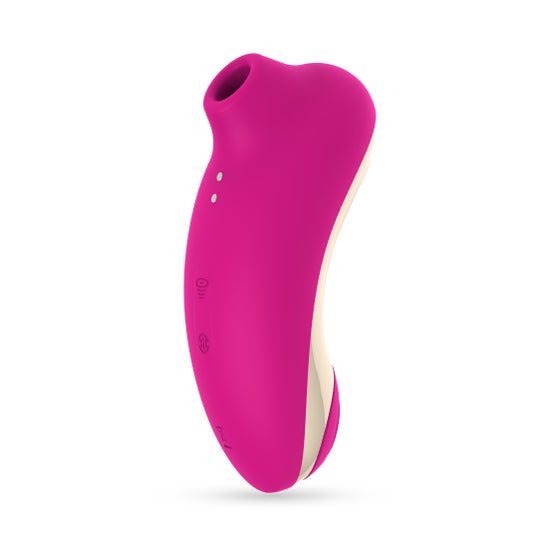 Crushious 2in1 Tapping & Sucking Vibrator Pink 1ud