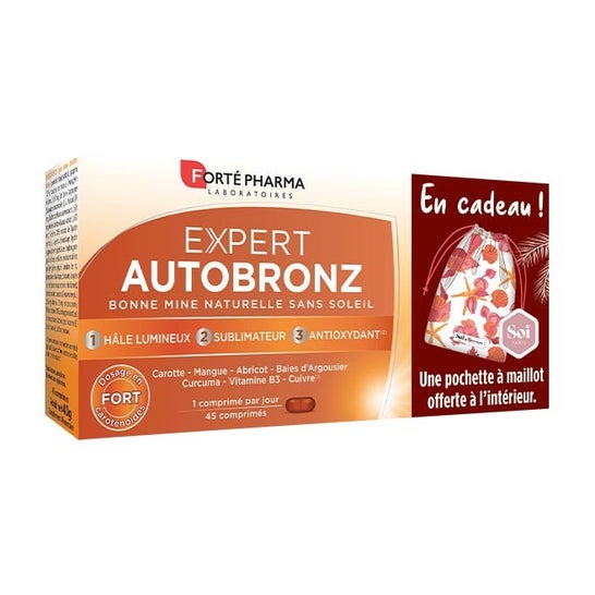 Forte Pharma Pack Expert Autobronz + Bolsa Bikini