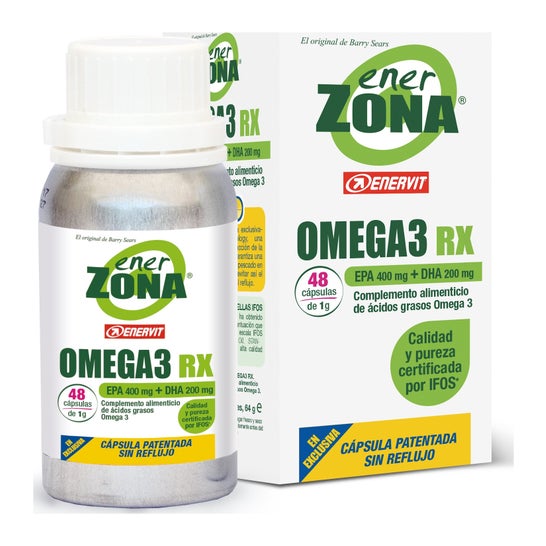 Enerzona omega 3 RX 48cáps