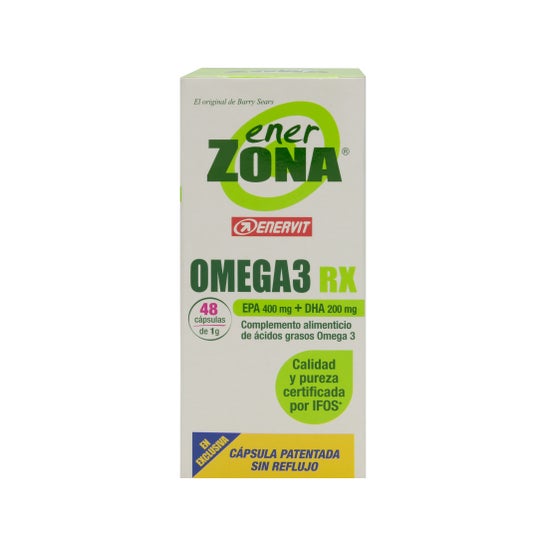 Enerzona omega 3 RX 48cáps