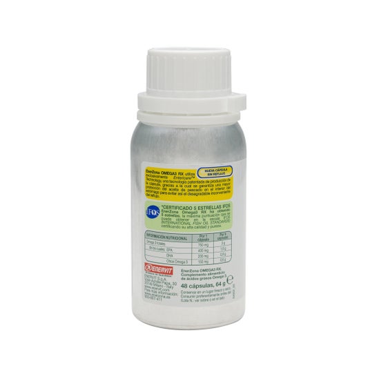 Enerzona omega 3 RX 48cáps