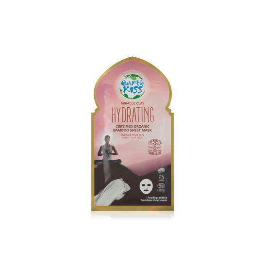 Earth Kiss Hydrating Certified Organic Bamboo Sheet Mask 24ml