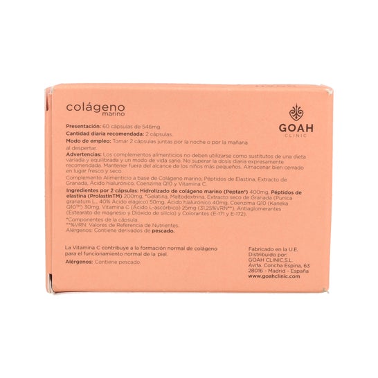 Goah Clinic Colageno Marino 60caps