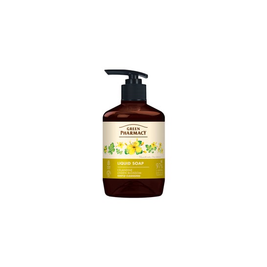 Green Pharmacy Jabón Líquido Celidonia y Flor de Tilo 460 ml
