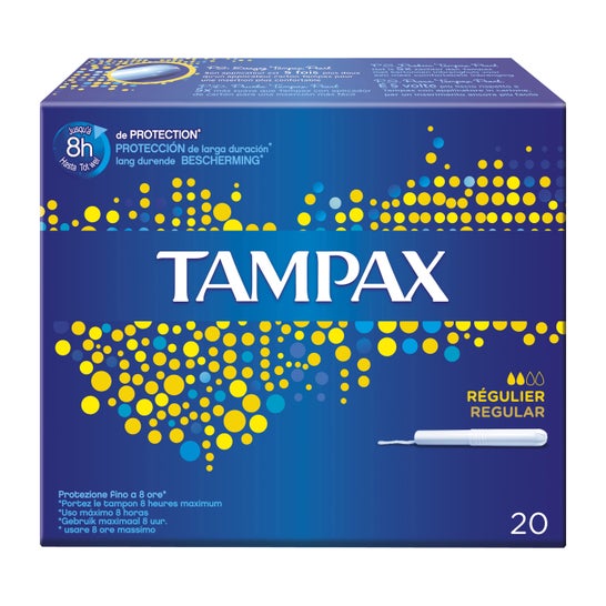 Tampax Blue Box Regular 20Pzas
