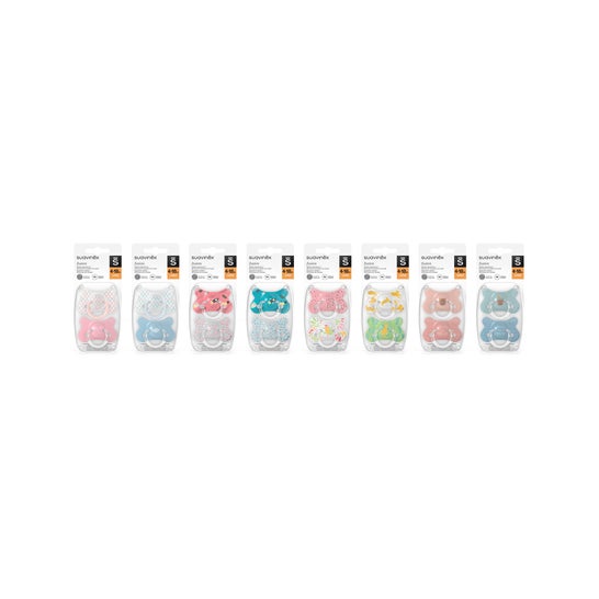 Suavinex Latex Soother T. Anat. Fusion 4-18m 2unid.