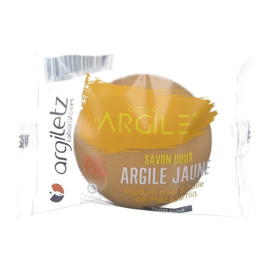 Argiletz Soft and Soothing Honey Soap and Yellow Clay 100g