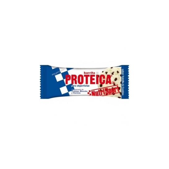Nutrisport Barrita Proteica Vainilla Cookies 46 g