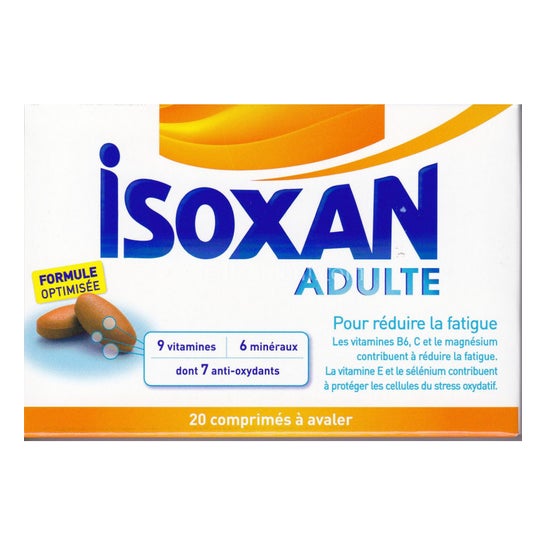 Erwachsener Isoxan 20 Tabletten Bote.