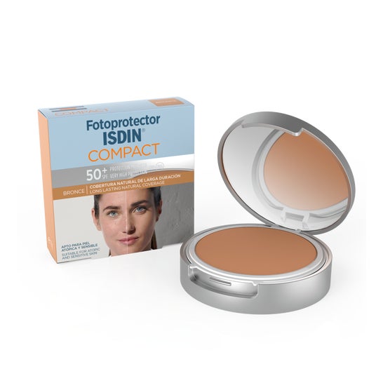 Isdin® Fotoprotector Compact bronzo senza olio SPF50+ 10g