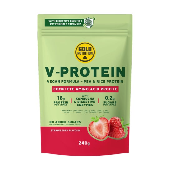 Gold Nutrition V-Protein Strawberry 720gr