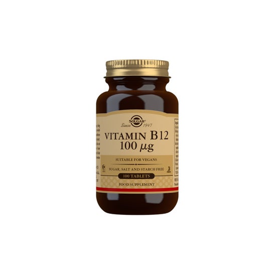 Solgar Vitamina B12 Cianocobalamina 100mcg 100comp