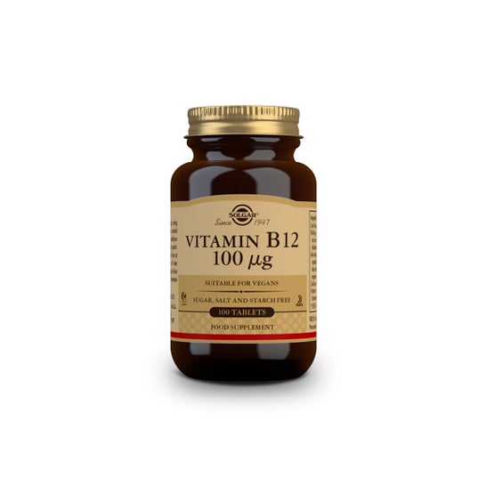 Solgar Vitamina B12 100mcg Cianocobalamina 100 tavolette