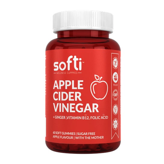 Softi Apple Cider Vinegar Gummies 60uds
