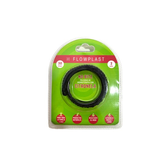 Flowplast Pulsera Citronela 2uds