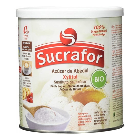 Sucrafor Azúcar Abedul Xilitol Bio 500g