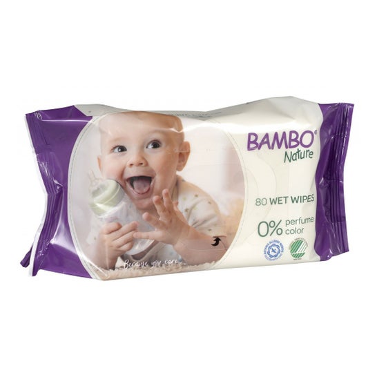 Bambo Nature Toallitas Bebe Eco 80uds