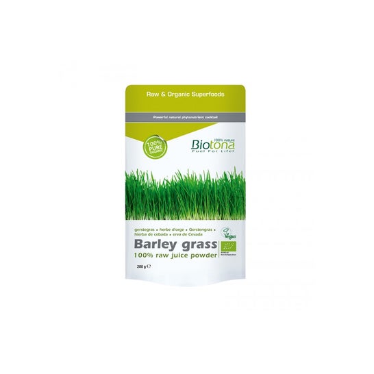 Biotona Barley Grass Raw Superfood Bio 200 g