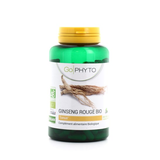 Go Phyto Red Ginseng Organic 200 Capsule