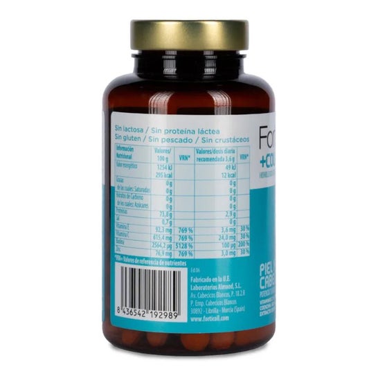 Forticoll +Colágeno Piel Cabello 120comp Forticoll +Colágeno Piel Cabello 120comp