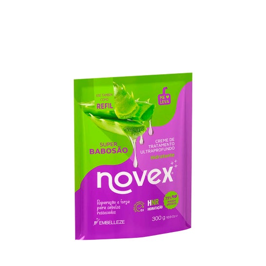 Novex Super Babosão Aloe Vera Creme de Tratamento Refil 300g