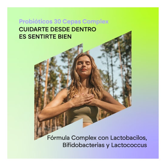 Nutralie Probióticos 30 Cepas 264 Billones UFC Biprotics 60caps