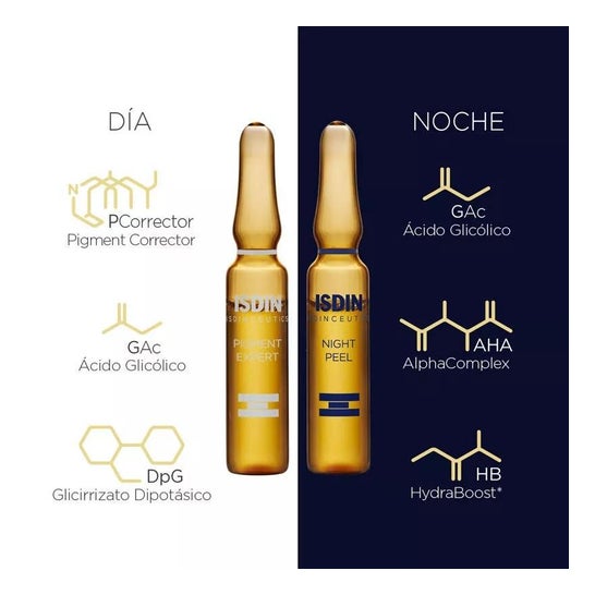 Isdinceutics Pigment Expert + Night Peel 20 Ampollas Isdinceutics Pigment Expert + Night Peel 20 Ampollas