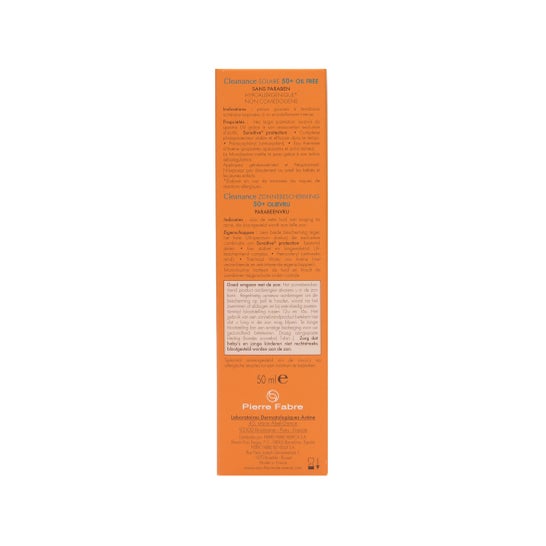 Avène Solar Cleanance Protezione solare SPF50+ 50ml
