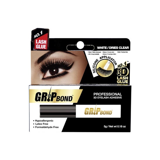 Ebin New York Grip Bond Eyelash Adhesive White 5g