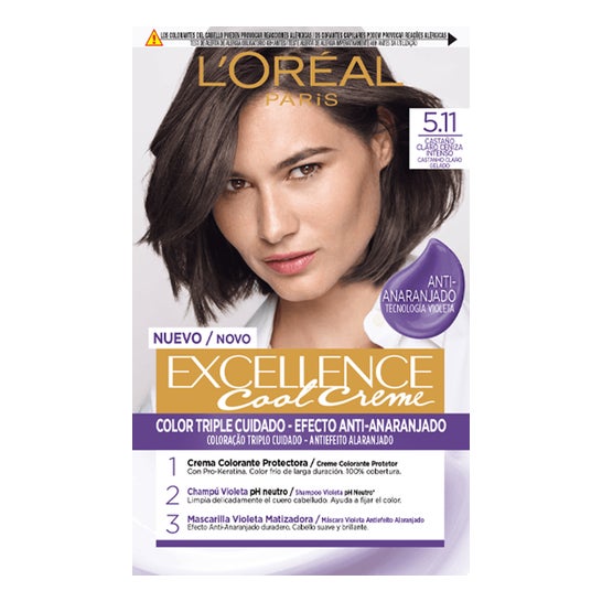 L'Oréal Excellence Cool Creme Tinte Nº5,11 1ud