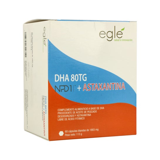 Egle Npd1 Dha 80 Tg Astaxantina 60 caps
