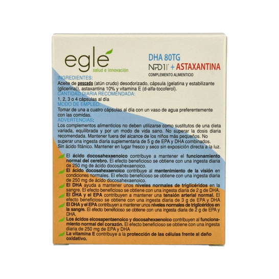 Egle Npd1 Dha 80 Tg Astaxantina 60 caps